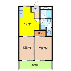 コンフォールＬの物件間取画像